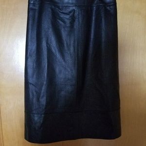 Leather Skirt